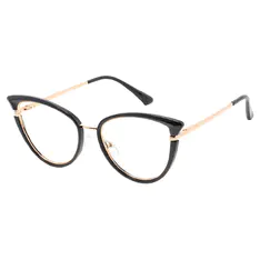 Cat-eye Black Eyeglasses