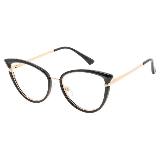 Cat-eye Black Eyeglasses