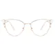 Cat-eye Clear Eyeglasses