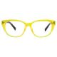Cat-eye Yellow Eyeglasses