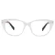 Cat-eye Clear Eyeglasses