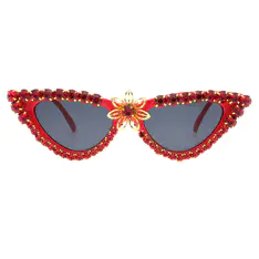 Cat-eye Red Sunglasses