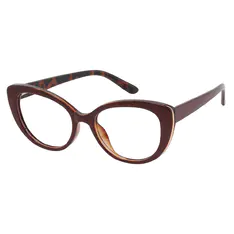 Oval Wine Eyeglasses