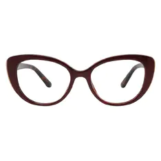 Oval Wine Eyeglasses