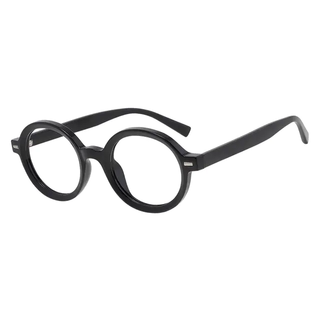 Round Black Eyeglasses