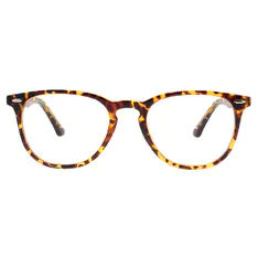 Oval Tortoiseshell Eyeglasses