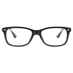 Rectangle Black Eyeglasses