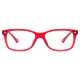 Rectangle Red Eyeglasses