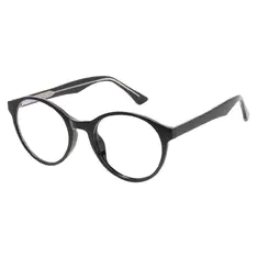 Oval Black Eyeglasses
