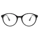 Oval Black Eyeglasses