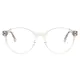 Oval Clear Eyeglasses