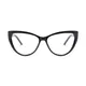 Cat-eye Black Eyeglasses
