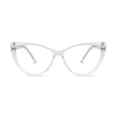 Cat-eye Clear Eyeglasses