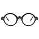 Round Black Eyeglasses