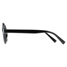 Round Black Eyeglasses