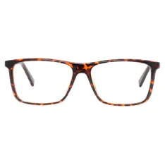 Rectangle Tortoiseshell Eyeglasses