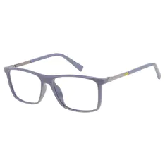 Rectangle Gray Eyeglasses