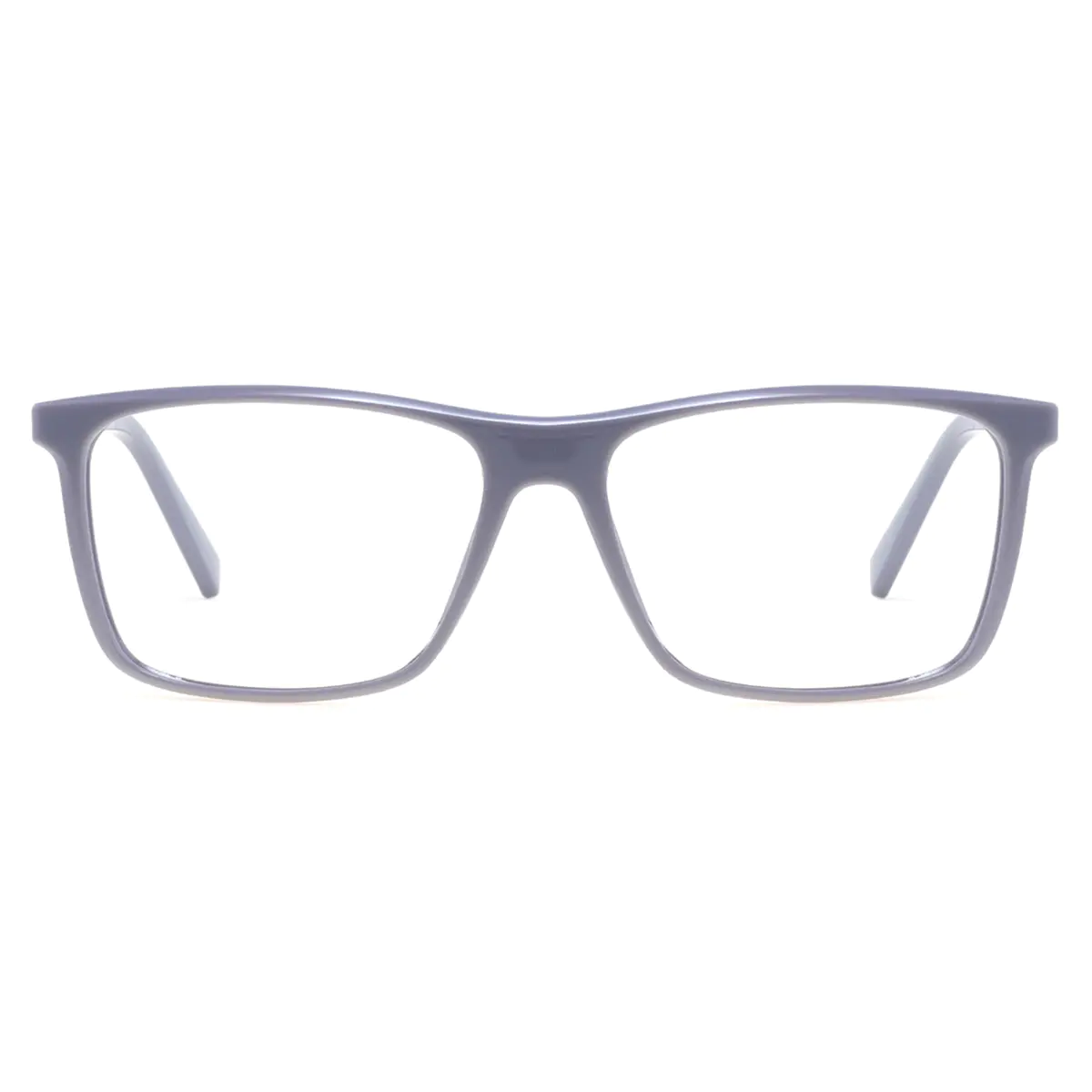 Rectangle Gray Eyeglasses