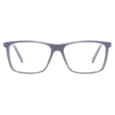 Rectangle Gray Eyeglasses