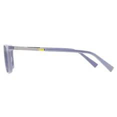 Rectangle Gray Eyeglasses