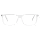 Rectangle Clear Eyeglasses
