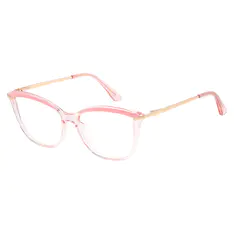 Cat-eye Transparent Pink Eyeglasses