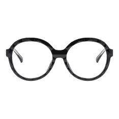Round Black Eyeglasses