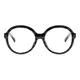 Round Black Eyeglasses