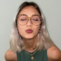 Round Tortoiseshell Eyeglasses