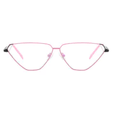 Cat-eye Pink Eyeglasses