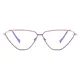 Cat-eye Purple Eyeglasses