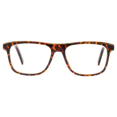 Rectangle Tortoiseshell Eyeglasses