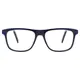 Rectangle Blue Eyeglasses