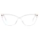Cat-eye Clear Eyeglasses
