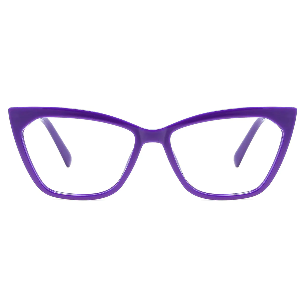 Cat-eye Purple Eyeglasses