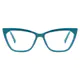 Cat-eye Green Eyeglasses