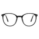 Oval Black Eyeglasses