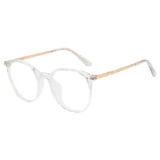 Oval Clear Eyeglasses