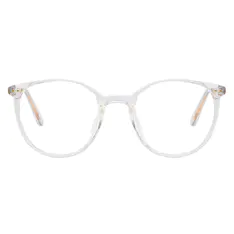 Oval Clear Eyeglasses