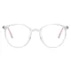 Oval Clear Eyeglasses