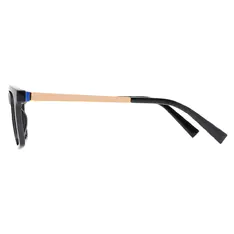 Rectangle Black Eyeglasses