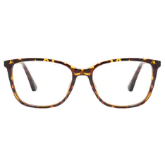 Rectangle Tortoiseshell Eyeglasses