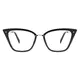 Cat-eye Black Eyeglasses