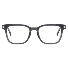 Rectangle Gray Eyeglasses