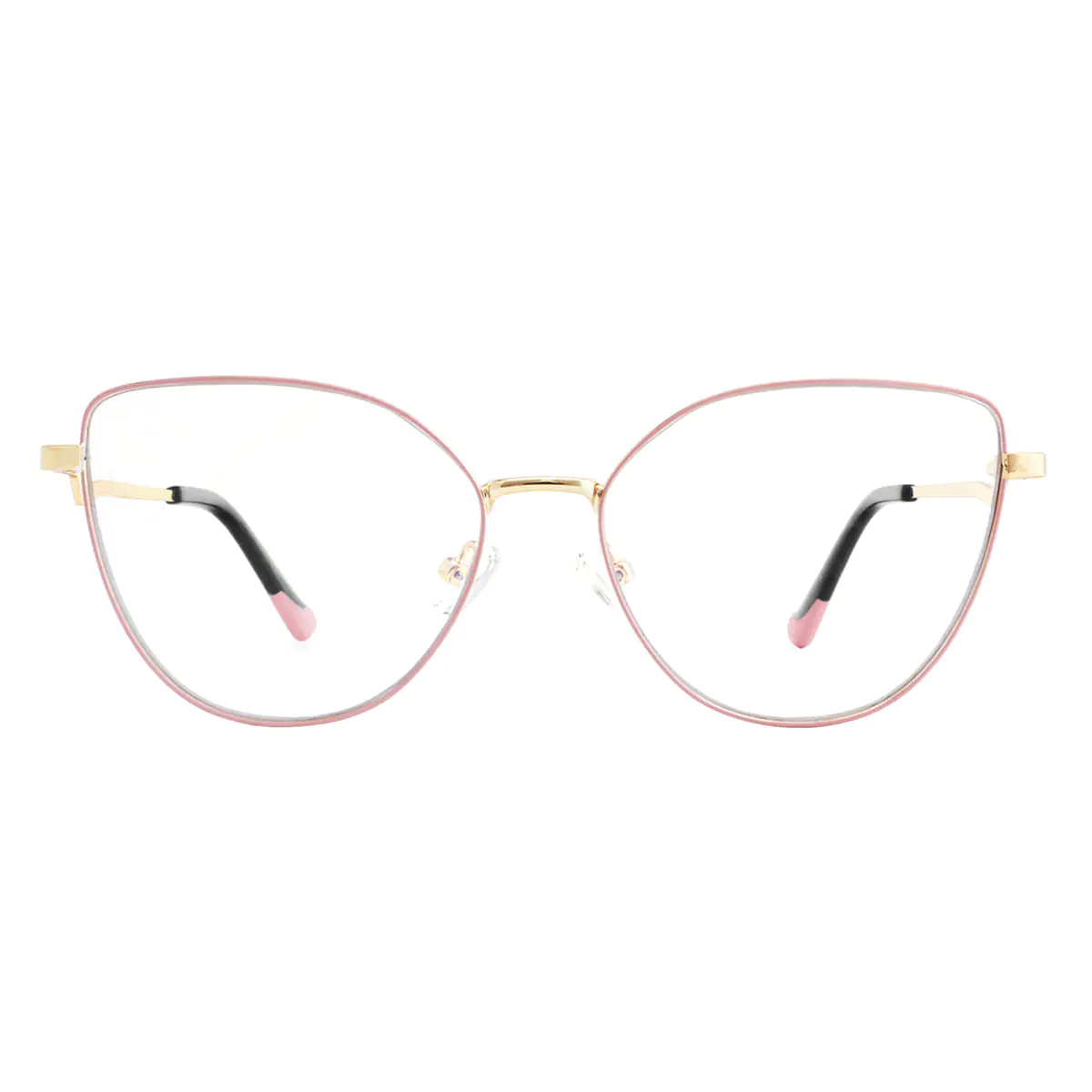 Cat-eye Pink/Gold Eyeglasses