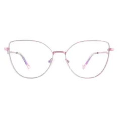 Cat-eye Purple Eyeglasses