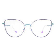 Cat-eye Blue Eyeglasses