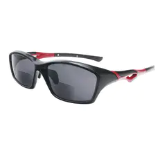 Rectangle Black/Red Sunglasses