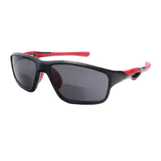 Rectangle Black/Red Sunglasses