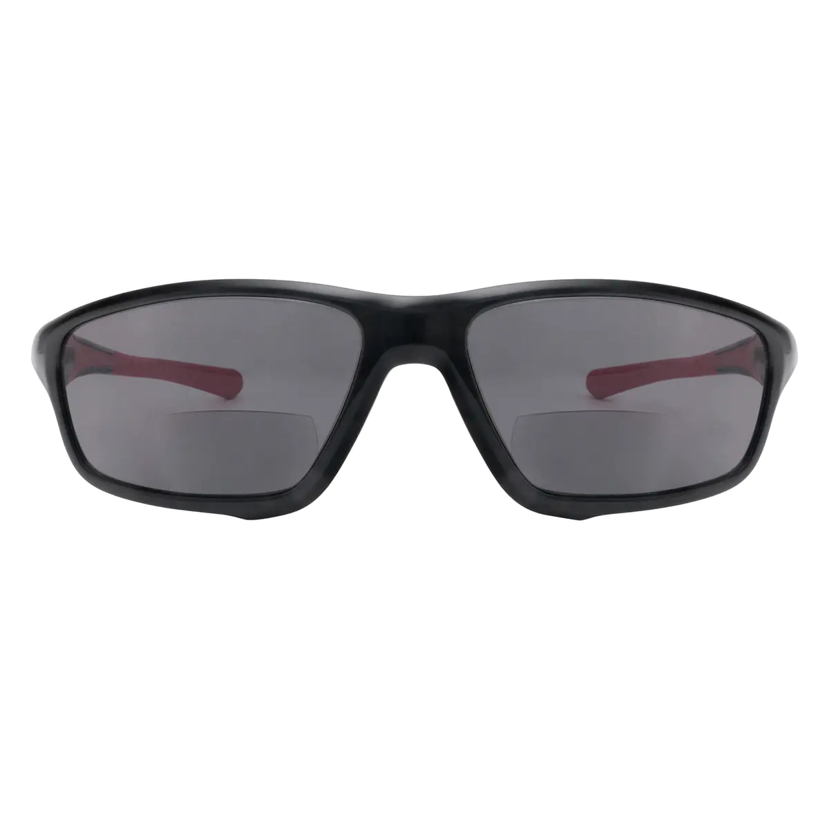 Rectangle Black/Red Sunglasses